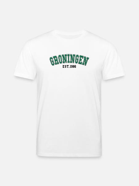 Groningen Est. 1986 - Stanley/Stella CREATOR Unisex Organic T-Shirt - white