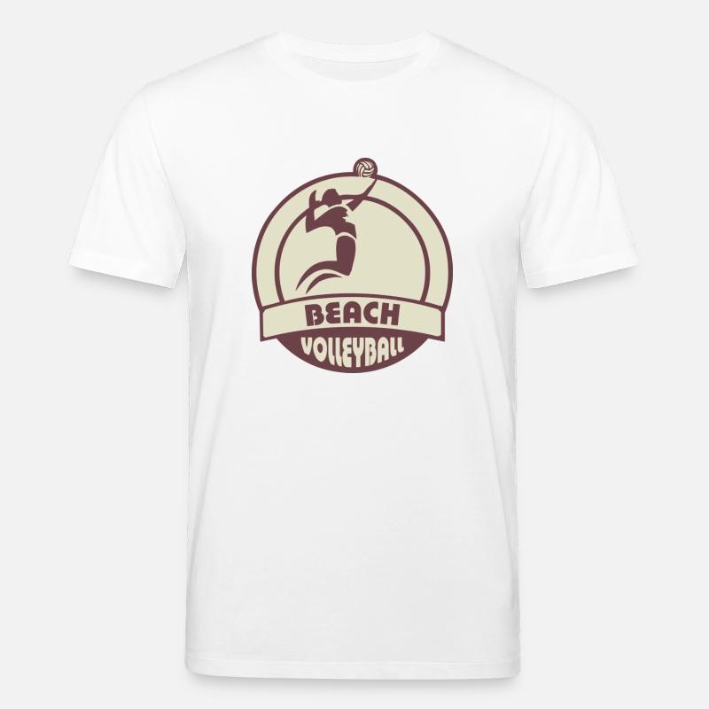 beach volleyball - Stanley/Stella Unisex Bio-T-Shirt CREATOR  - Weiß