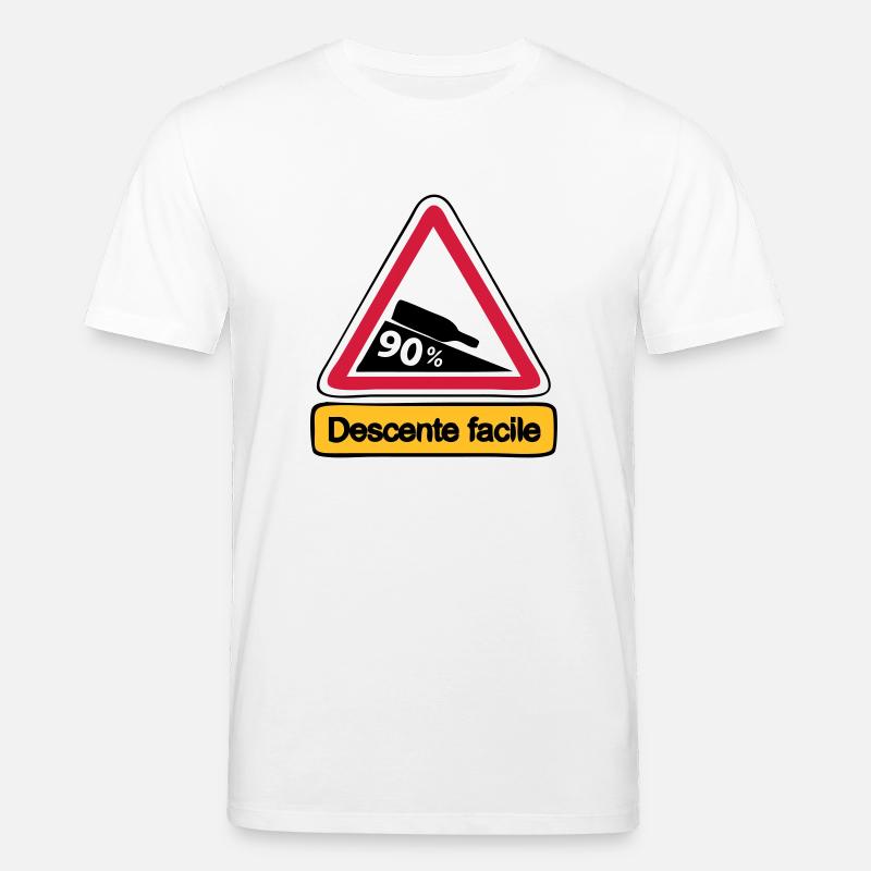 90 Abstieg facile3 - Stanley/Stella Unisex Bio-T-Shirt CREATOR - Weiß