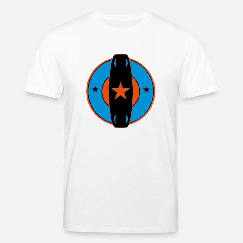 boarder_vec_3 de - Stanley/Stella Unisex Bio-T-Shirt CREATOR  - Weiß