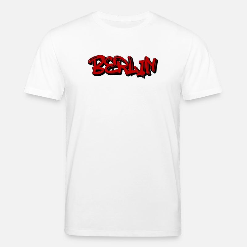Berlin Graffiti Style - Stanley/Stella Unisex Bio-T-Shirt CREATOR  - Weiß