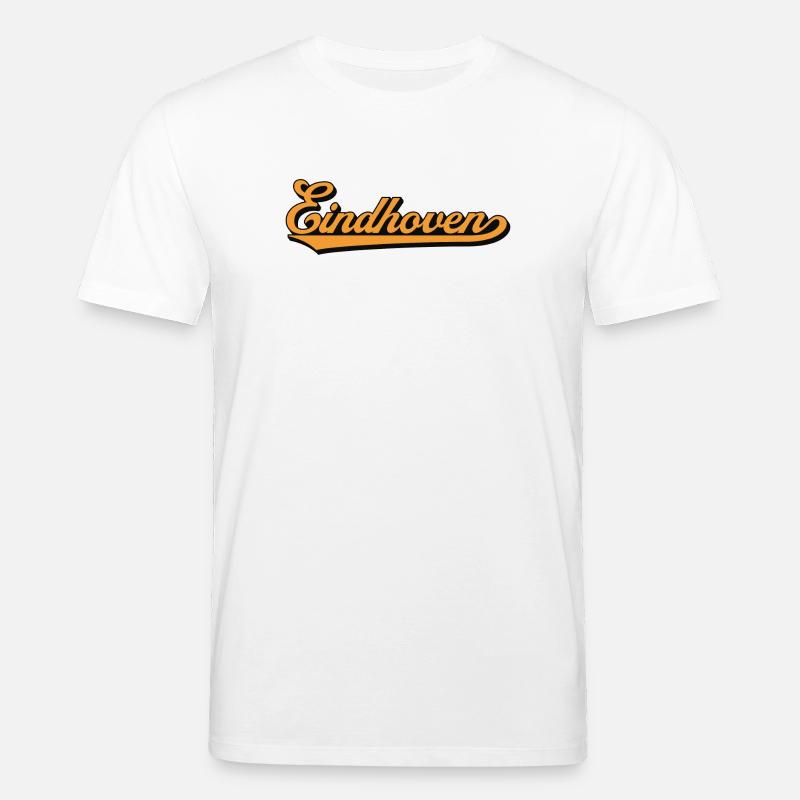 Eindhoven Retro Script - T-shirt bio CREATOR Stanley/Stella Unisexe - blanc
