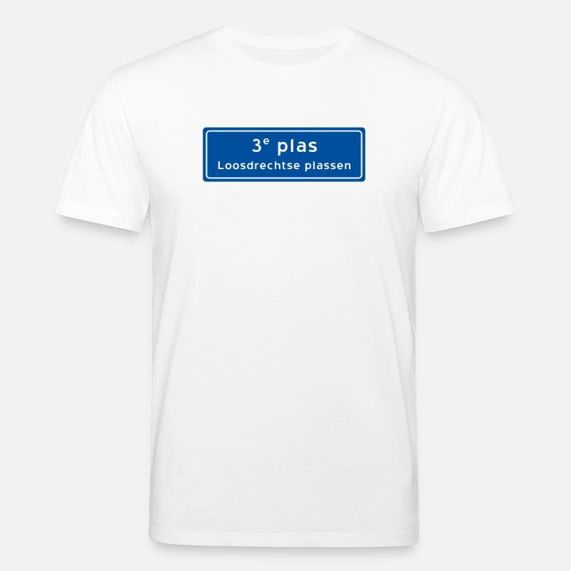 Loosdrechtse plassen 3rd plas - Stanley/Stella CREATOR Unisex Organic T-Shirt - white