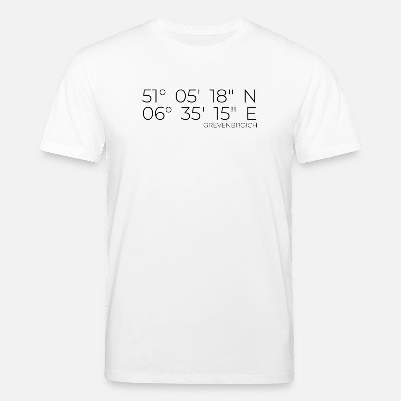 Coordinates Grevenbroich - Stanley/Stella CREATOR Unisex Organic T-Shirt - white