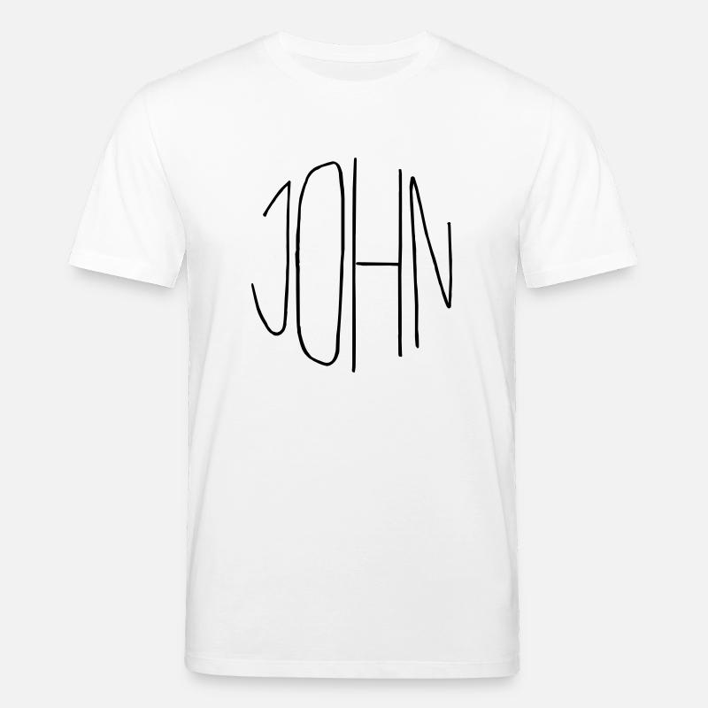 John - Stanley/Stella Unisex Bio-T-Shirt CREATOR  - Weiß