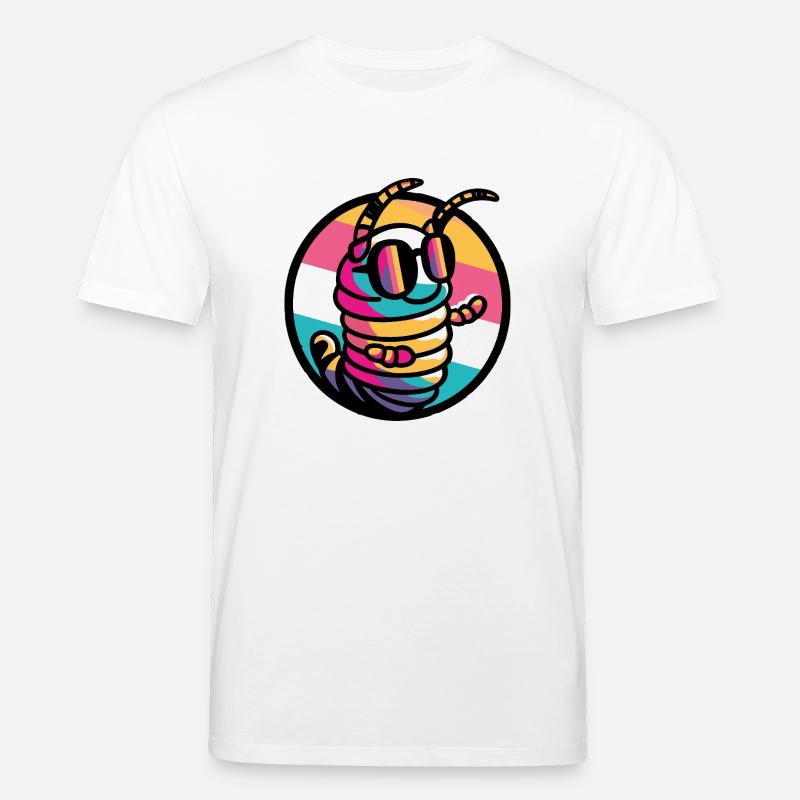 Wurm Cool Comic - Stanley/Stella Unisex Bio-T-Shirt CREATOR  - Weiß