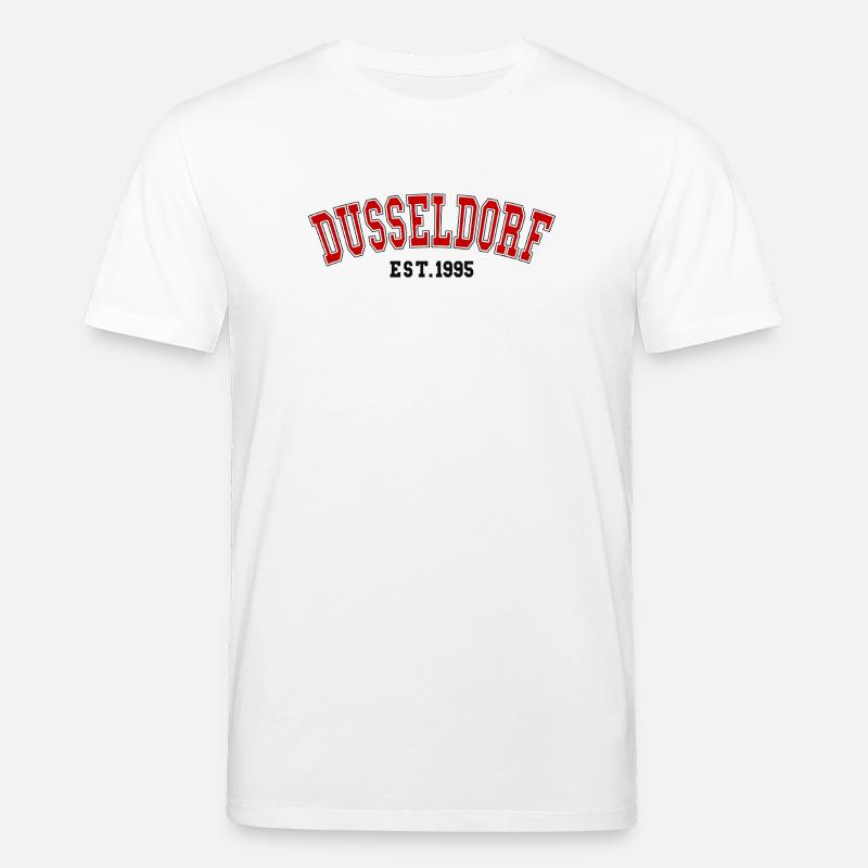 Dusseldorf Est. 1995 - Stanley/Stella CREATOR Unisex Organic T-Shirt - white