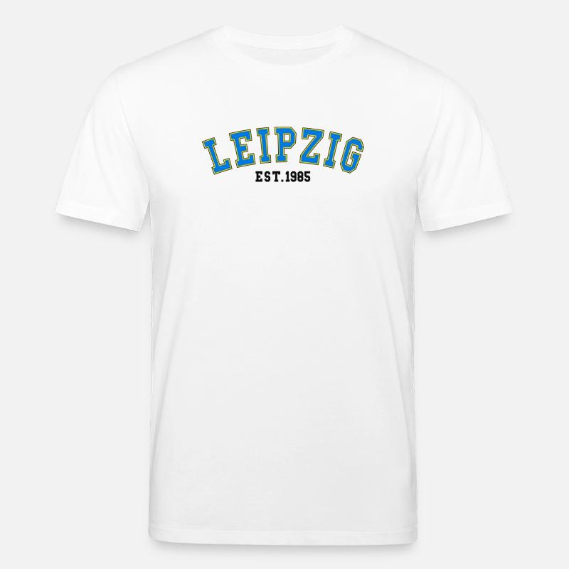 Leipzig Est. 1985 - Stanley/Stella Unisex Bio-T-Shirt CREATOR  - Weiß