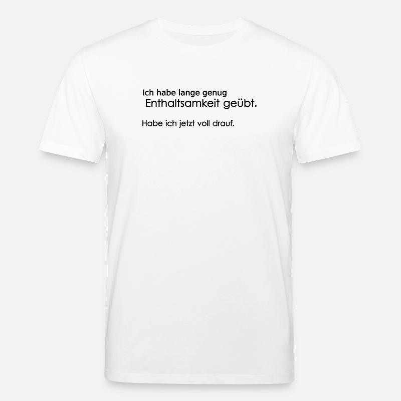 Abstinence - Stanley/Stella CREATOR Unisex Organic T-Shirt - white