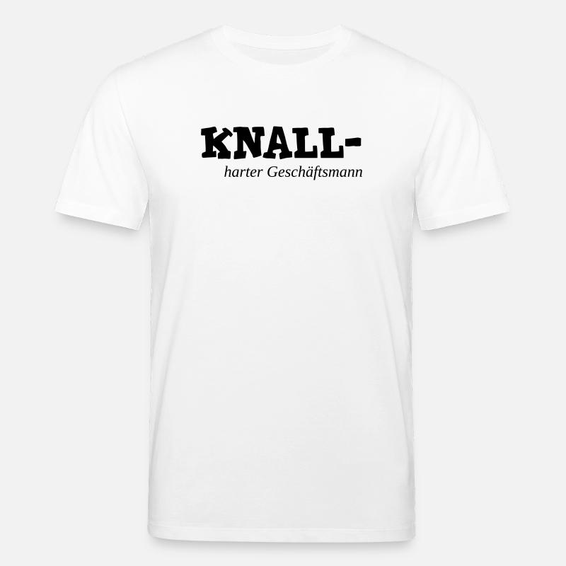 knallharter Geschäftsmann - Stanley/Stella Unisex Bio-T-Shirt CREATOR  - Weiß