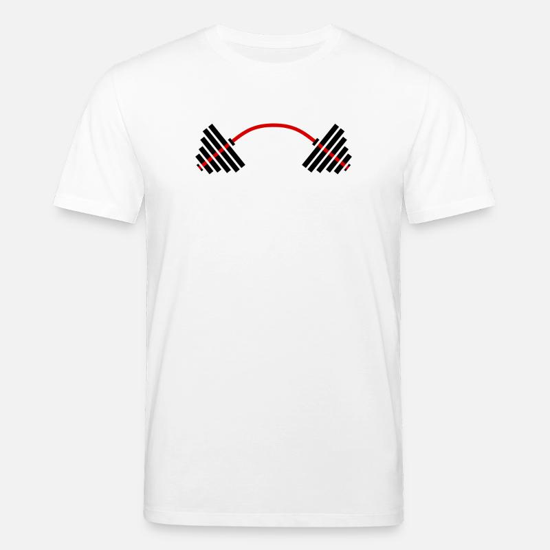 Max Power GYM: Workout & Motivation - Stanley/Stella Unisex Bio-T-Shirt CREATOR  - Weiß