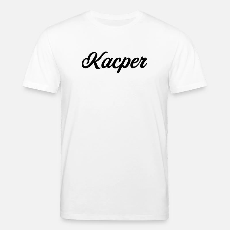 Kacper Polnisch Vorname Geschenk  - Stanley/Stella Unisex Bio-T-Shirt CREATOR  - Weiß
