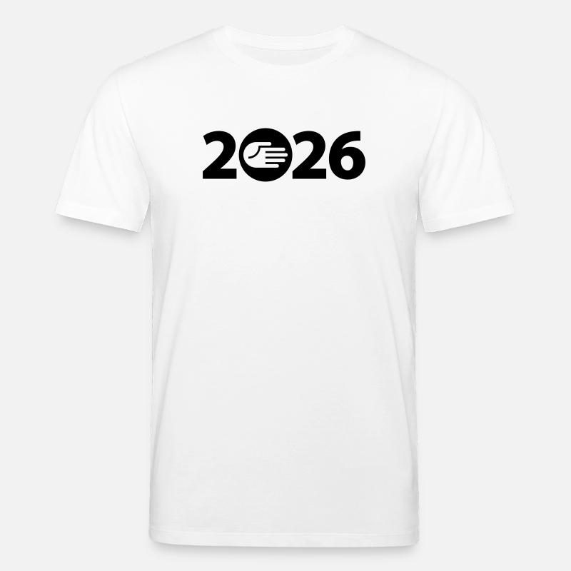 Hallo, Freundschaft 2026 - Stanley/Stella Unisex Bio-T-Shirt CREATOR  - Weiß