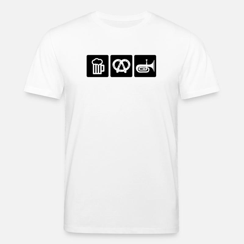 brezel blasmusik - Stanley/Stella Unisex Bio-T-Shirt CREATOR  - Weiß