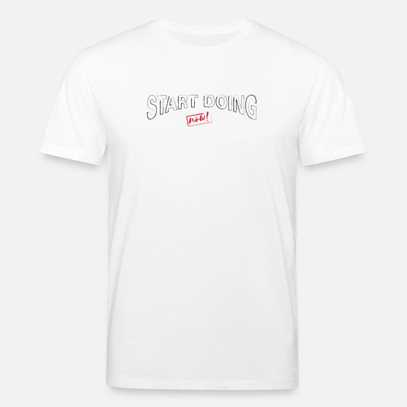 Start Doing now - Stanley/Stella Unisex Bio-T-Shirt CREATOR  - Weiß