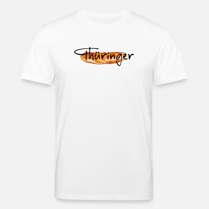 Thüringen Bratwurst - Stanley/Stella Unisex Bio-T-Shirt CREATOR  - Weiß