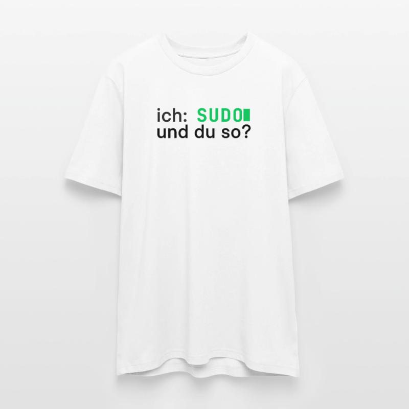 ich: SUDO und du so? Linux Programmierer - dunkel Stanley/Stella Unisex Bio-T-Shirt CREATOR 
