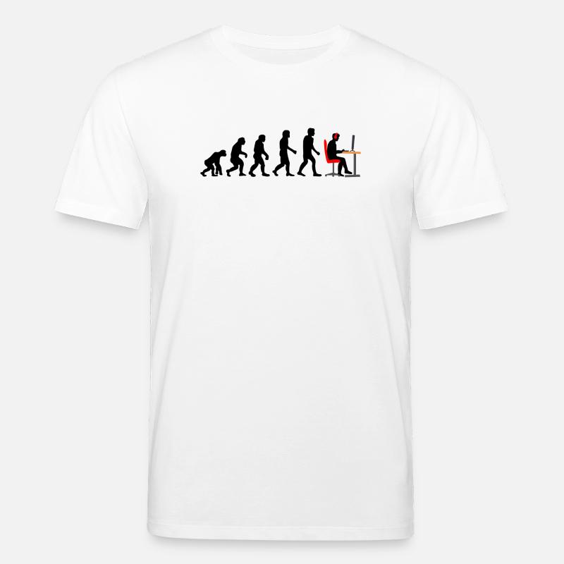 Gamer Evolution 2 - Stanley/Stella Unisex Bio-T-Shirt CREATOR  - Weiß