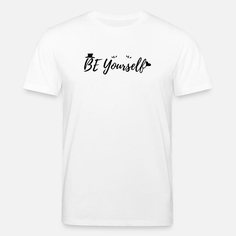 Sei du selbst - Stanley/Stella Unisex Bio-T-Shirt CREATOR  - Weiß