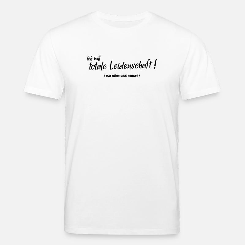 Totale Leidenschaft - Stanley/Stella Unisex Bio-T-Shirt CREATOR  - Weiß