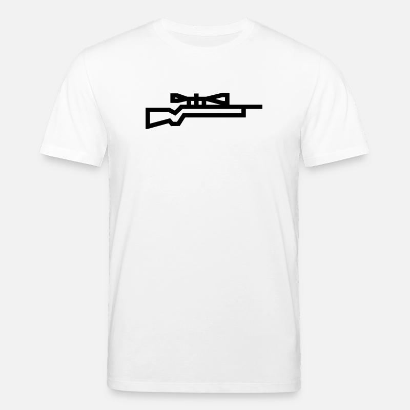 Scharfschütze - Stanley/Stella Unisex Bio-T-Shirt CREATOR  - Weiß