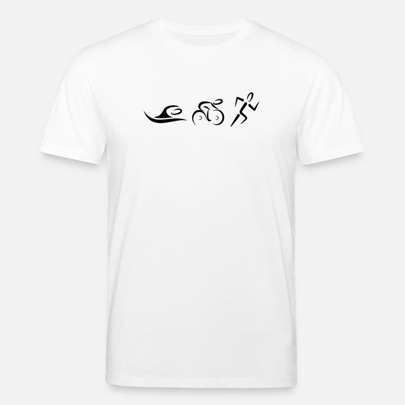 Triathlon - Stanley/Stella Unisex Bio-T-Shirt CREATOR  - Weiß