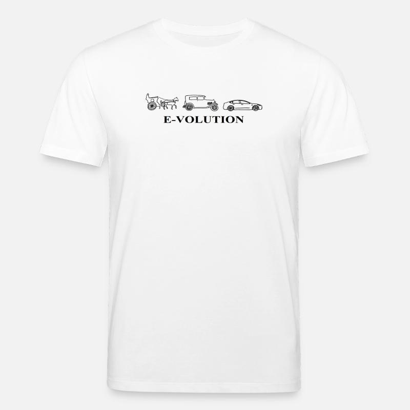 E-Volution Auto Evolution - Stanley/Stella Unisex Bio-T-Shirt CREATOR  - Weiß