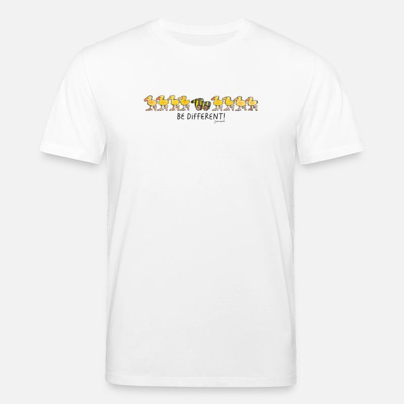 Janosch Tigerente Be Different - Stanley/Stella Unisex Bio-T-Shirt CREATOR  - Weiß