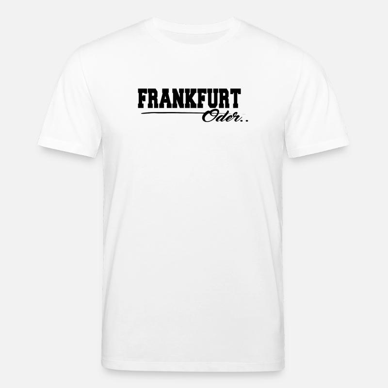 Frankfurt Oder Schriftzug - Stanley/Stella Unisex Bio-T-Shirt CREATOR  - Weiß