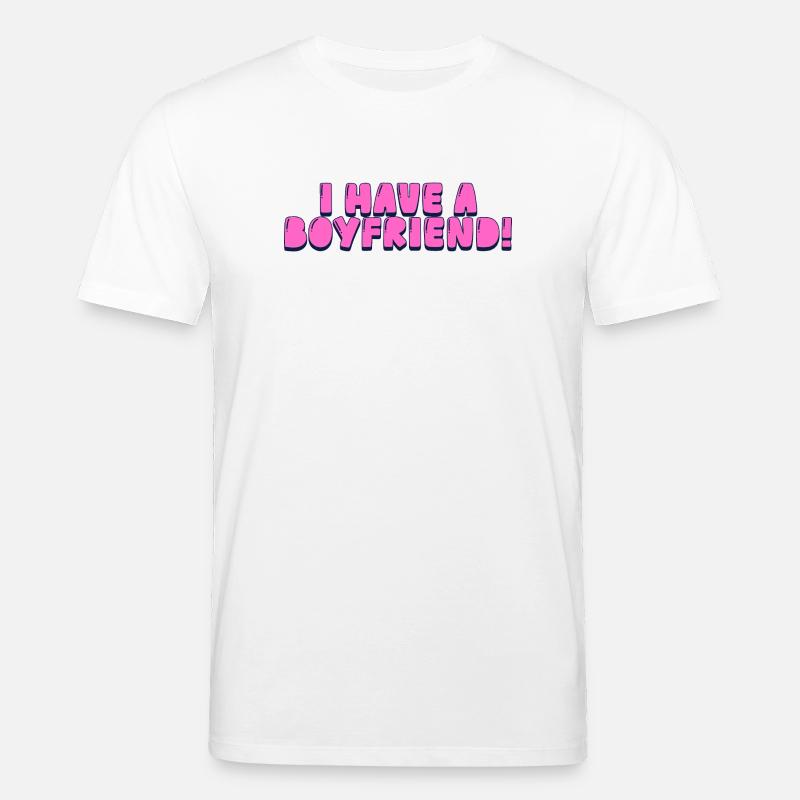 J’ai un copain ! - T-shirt bio CREATOR Stanley/Stella Unisexe - blanc