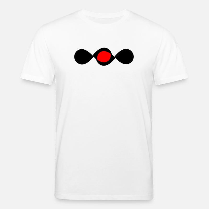 Red Infinity Spotlight - Stanley/Stella Unisex Bio-T-Shirt CREATOR - Weiß