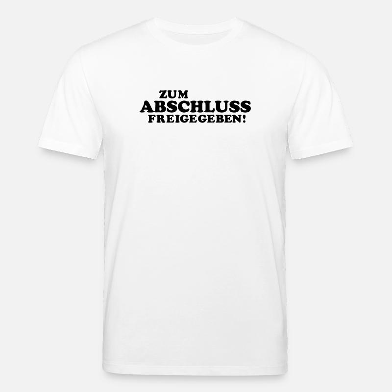 abitur spruch - Stanley/Stella Unisex Bio-T-Shirt CREATOR  - Weiß