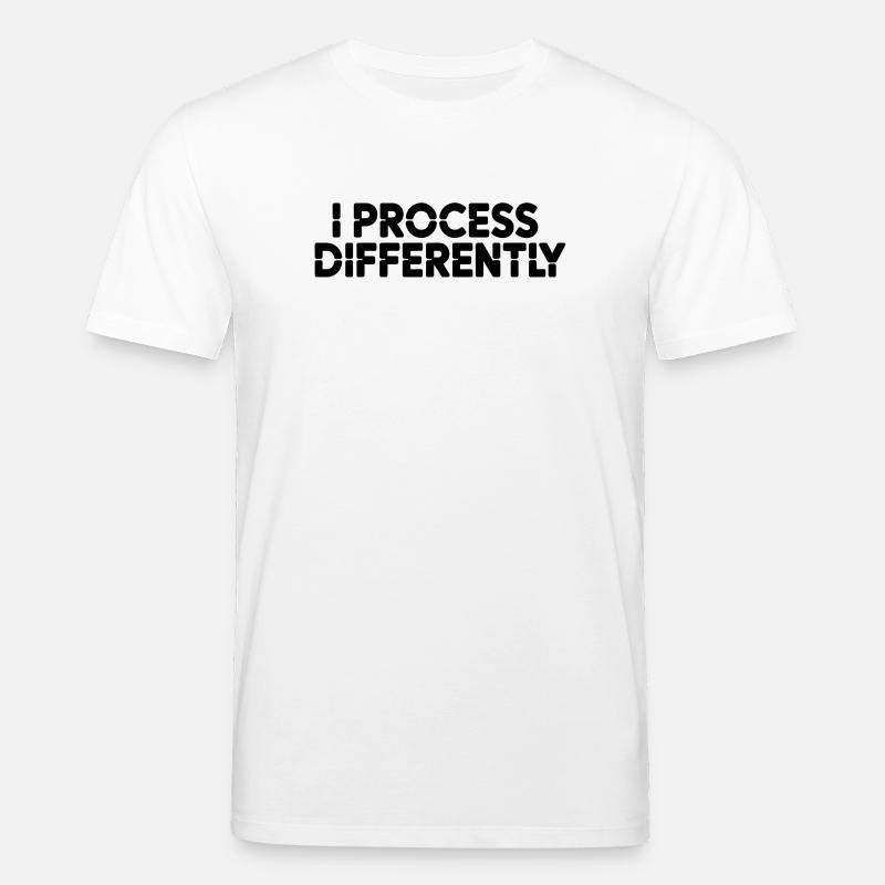 Je traite différemment - T-shirt bio CREATOR Stanley/Stella Unisexe - blanc