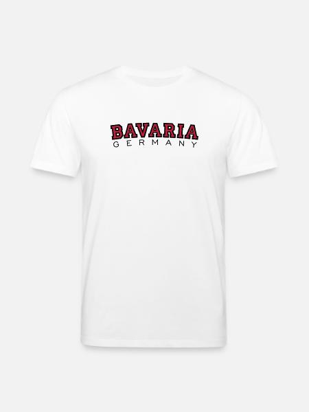 Bavaria Germany - Stanley/Stella CREATOR Unisex Organic T-Shirt - white