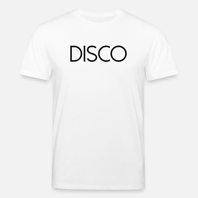 DISCO Diskokugel - Stanley/Stella CREATOR Unisex Organic T-Shirt - white