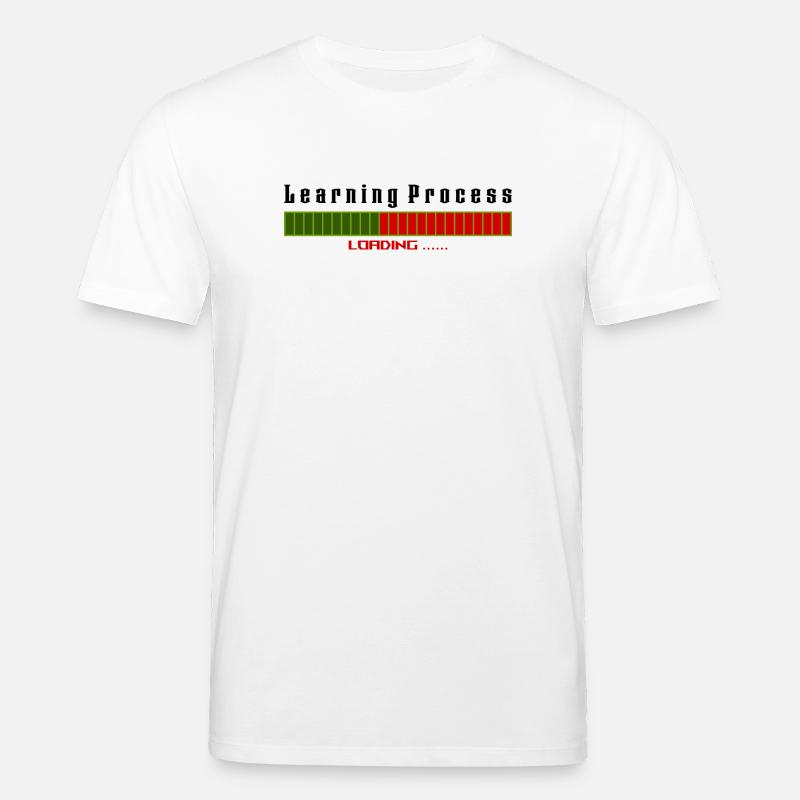Learning Process Loading white shirt - Stanley/Stella Unisex Bio-T-Shirt CREATOR  - Weiß