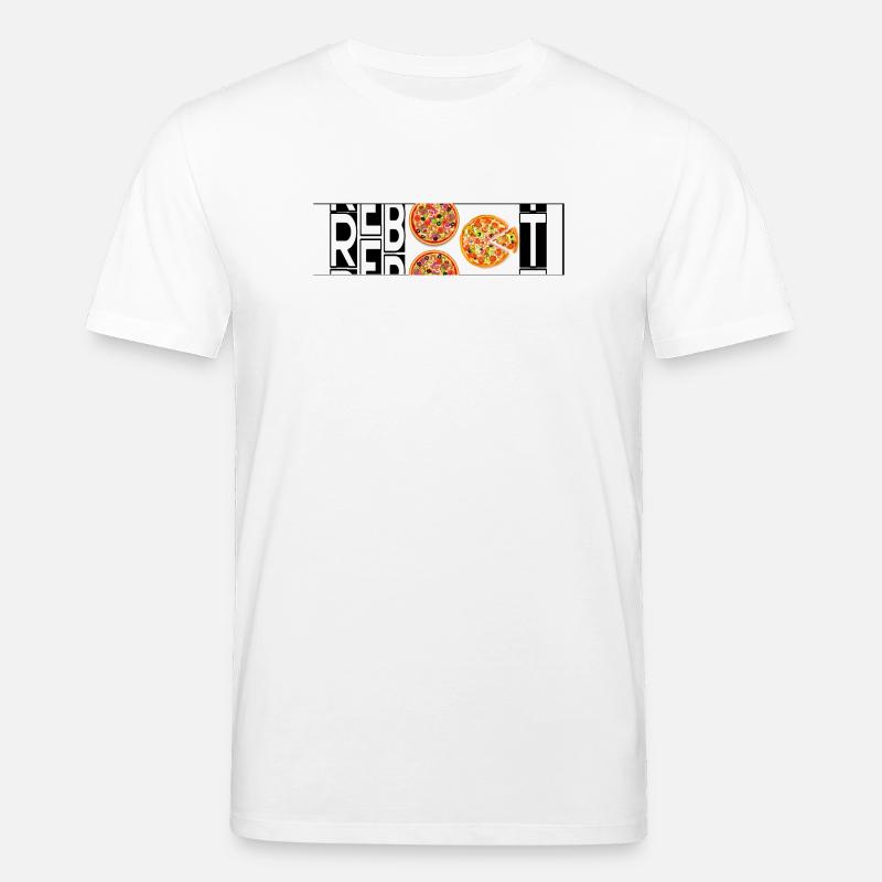 PIZZA - T-shirt bio CREATOR Stanley/Stella Unisexe - blanc