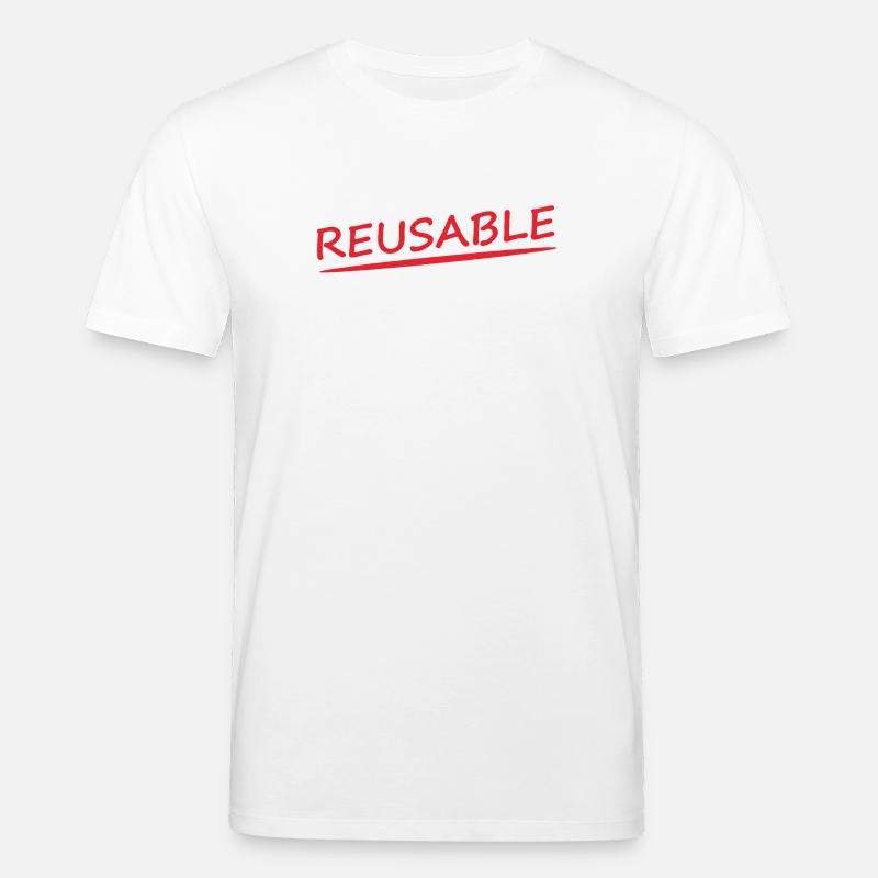 RÉUTILISABLE - T-shirt bio CREATOR Stanley/Stella Unisexe - blanc