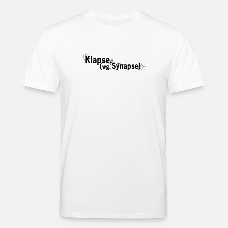 Gifles dues à la synapse - T-shirt bio CREATOR Stanley/Stella Unisexe - blanc