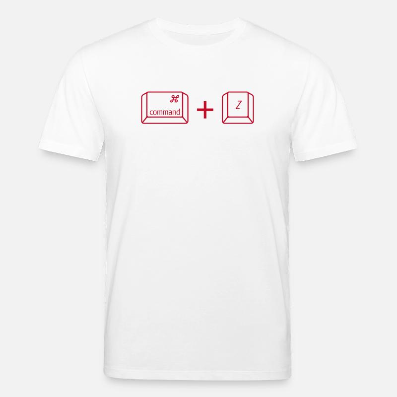 Command + Z - Stanley/Stella Unisex Bio-T-Shirt CREATOR  - Weiß