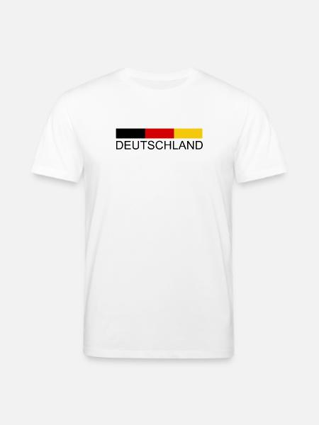 Deutschland  - Stanley/Stella Unisex Bio-T-Shirt CREATOR  - Weiß
