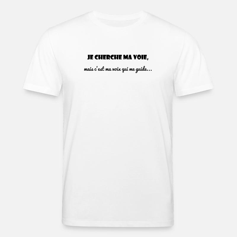 MESSAGE. CITATIONS. HUMOUR. CITATIONS DRÔLES - T-shirt bio CREATOR Stanley/Stella Unisexe - blanc