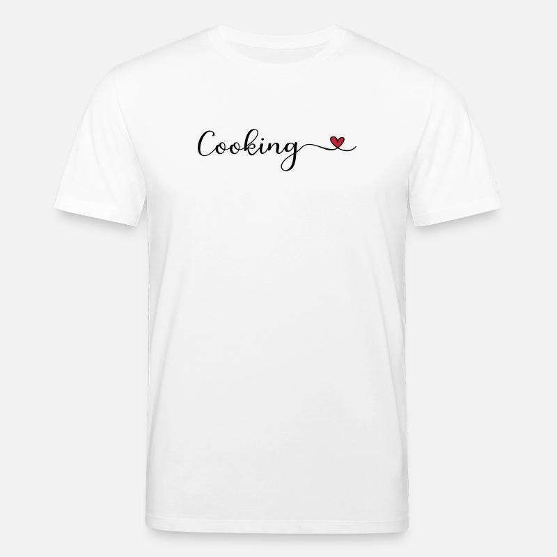 Kochen - Stanley/Stella Unisex Bio-T-Shirt CREATOR  - Weiß