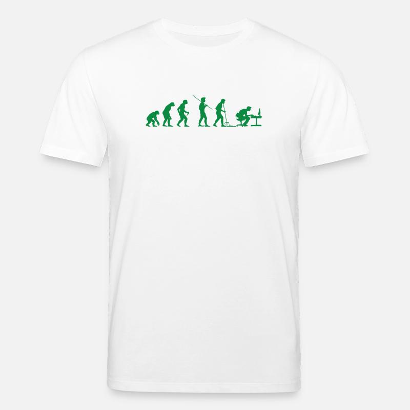 Programmeur Évolution Informaticien Développeur - T-shirt bio CREATOR Stanley/Stella Unisexe - blanc