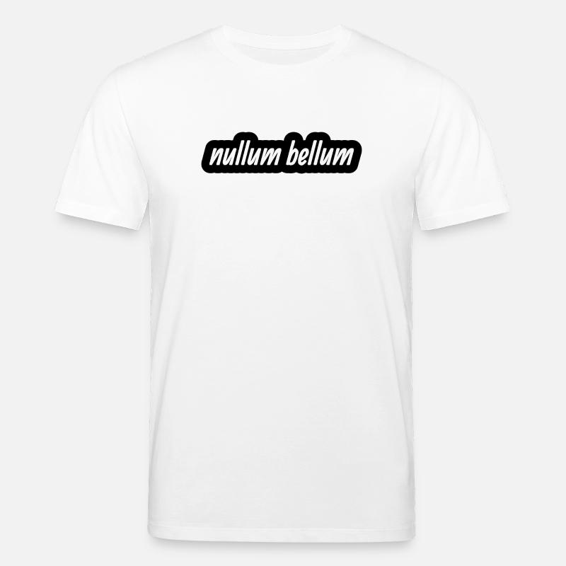 nullum bellum - T-shirt bio CREATOR Stanley/Stella Unisexe - blanc