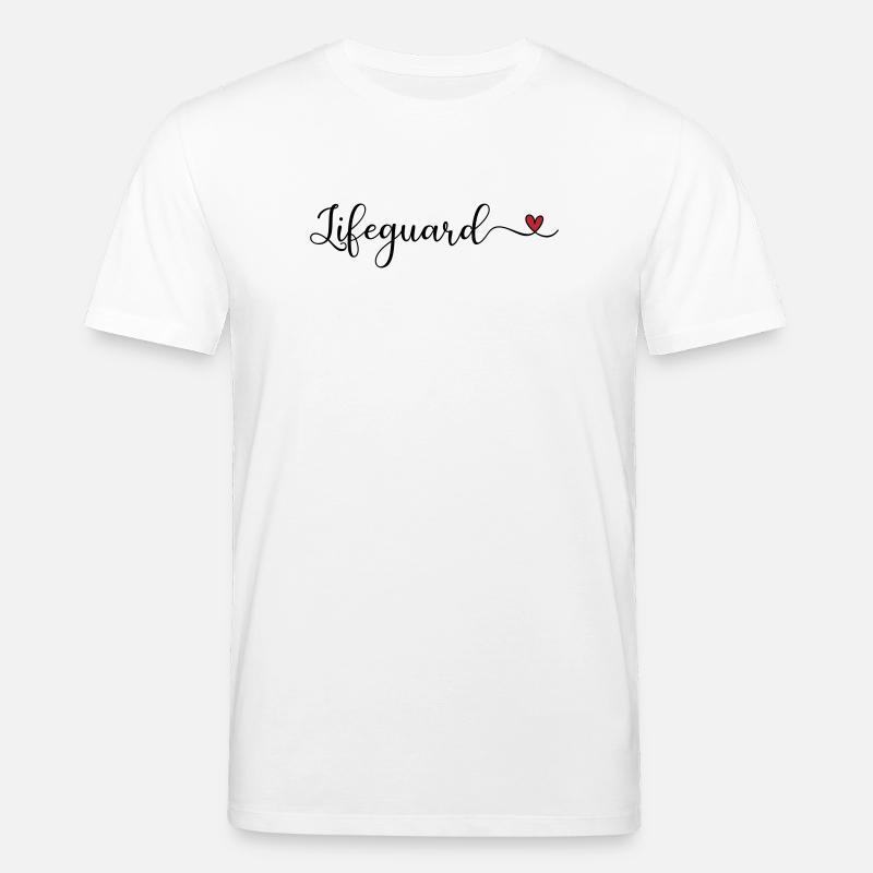 Maître nageur - T-shirt bio CREATOR Stanley/Stella Unisexe - blanc