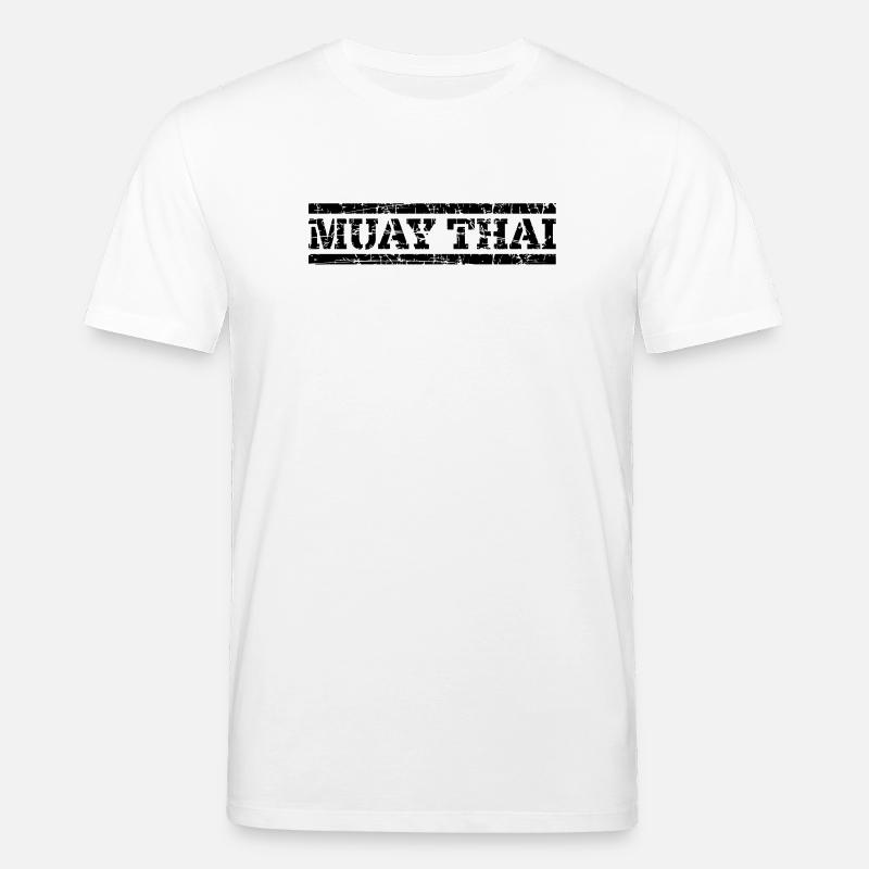 Muay Thai - Stanley/Stella Unisex Bio-T-Shirt CREATOR  - Weiß