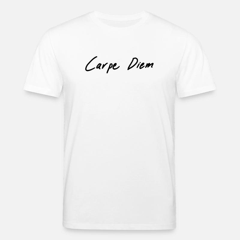 carpe diem - Stanley/Stella Unisex Bio-T-Shirt CREATOR  - Weiß