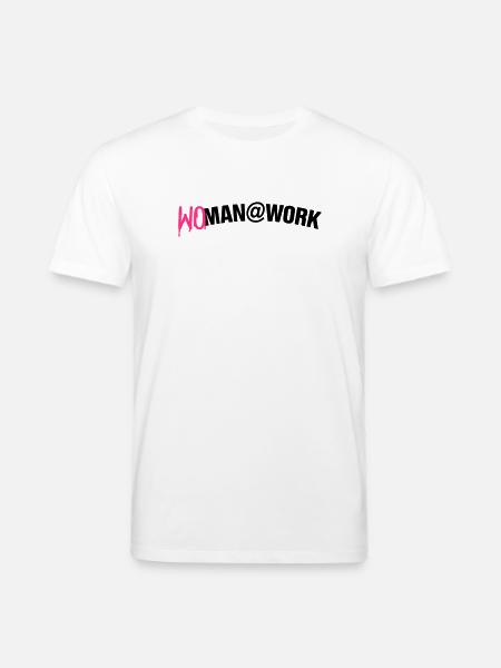 Woman at work - Stanley/Stella CREATOR Unisex Organic T-Shirt - white