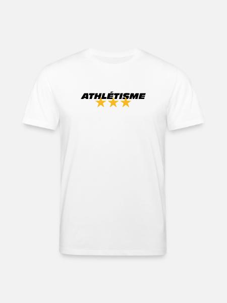 Athlétisme - T-shirt bio CREATOR Stanley/Stella Unisexe - blanc